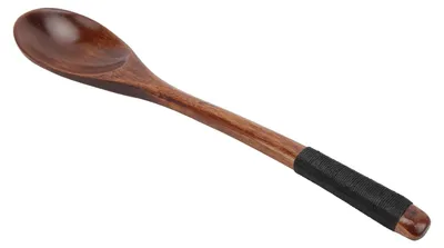 5er Set kleine Holzlöffel aus Buchenholz mit Griff
