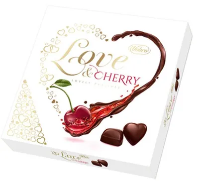 Immagine prodotto di Cioccolatini Vobro Bomb Love & Cherry Ciliegia 198 g