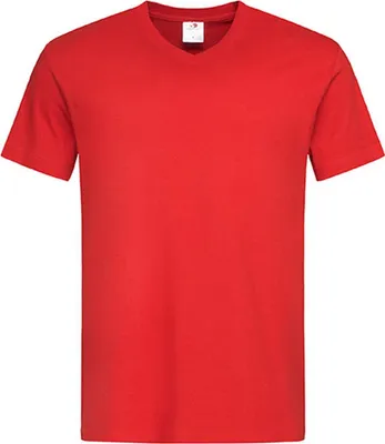 Produktbild von Stedman ST2300 | Classic V-Neck Herren T-Shirt - Farbe: Scarlet Red - Größe: XXL