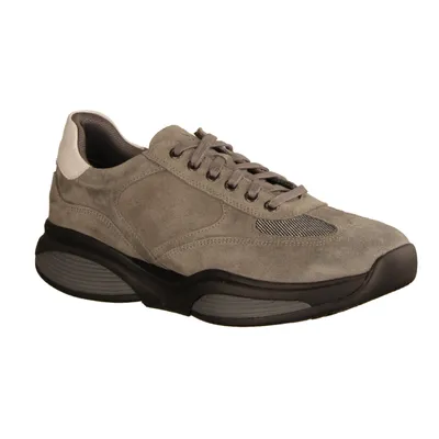 Zdjęcie produktu dla Niskie buty męskie Xsensible SWX12, szary, skóra, szerokość HX, NOWOŚĆ - męskie buty sportowe / sznurowane, szary, skóra/tekstylia (skóra elastyczna)