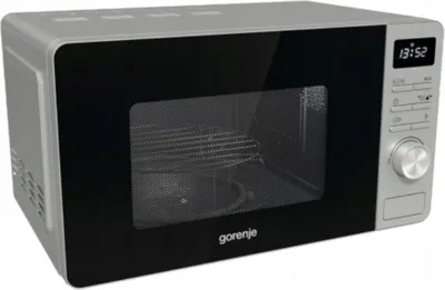 Produktbild von Mikrowellenherd Gorenje 800W 20L Inox Smart Display, Grill, Aquaclean