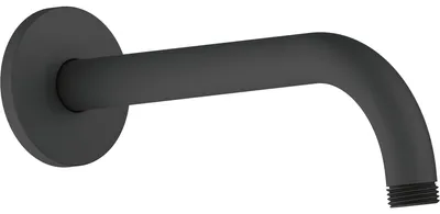 Image de Duravit Bras de douche universel montage mural Noir mat 200 mm - UV0670027046
