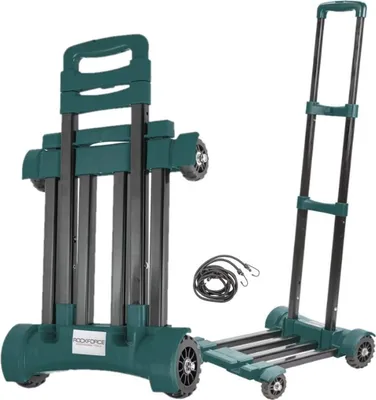 Zdjęcie produktu dla Składany wózek transportowy z platformą 50 kg