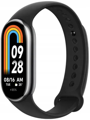 Xiaomi Smart Band 8 Schwarz, Amoled 1,62 5 Atm, Kalorienzähler, Herzfrequenz - Produktansicht 10