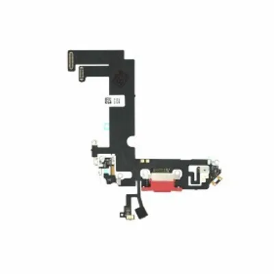 Produktbild von Ladebuchse für iPhone 12 Mini Rot Dock Connector Flex