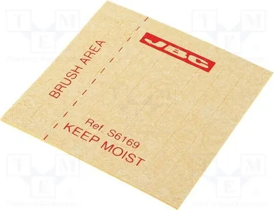 Produktbild von 1x Reinigungsschwamm für Lötszen 58x58mm S6169 Schwämme u. Reinigungt. f. Lötszen