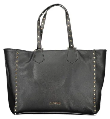 Produktbild von Cafenoir Damen Schultertasche aus Polyurethan in Schwarz MA0802_NEN001