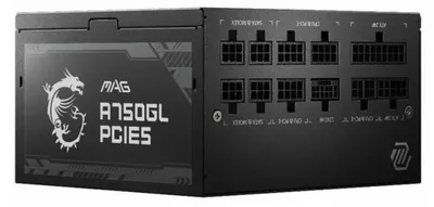 Productafbeelding van MSI MAG A750GL PCIE5 PC Power Supply - 750W 80+ Gold Modular