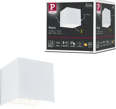 Image de Paulmann LED Applique murale à batterie Nyara