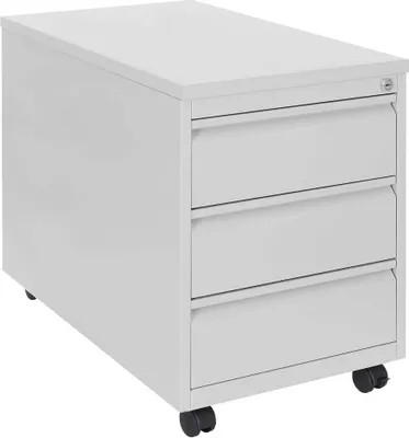 Produktbild von Gürkan Rollcontainer lichtgrau 3 Auszüge 46,0 x 79,0 x 62,0 cm