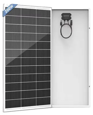 Productafbeelding van Zonnepaneel, hoge efficiëntie, duurzame constructie, 200W, 1 stuk