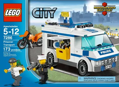 Produktbild von Lego 7286 City Gefangenentransporter