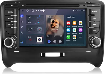Obrázok produktu pre 1+32G PDC Vestavné navigační jednotky Pro Audi TT 2006-2012 autorádio GPS 7''Navi Wifi BT Android12 SWC 4core USB