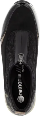 Produktbild von Remonte Damen Sneaker für Individualität und Einzigartigkeit D0T08, Größe:39 EU, Farbe:Schwarz