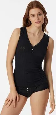 Produktbild von Schiesser Damen Chemisette - Agathe Gr. 36  weiss