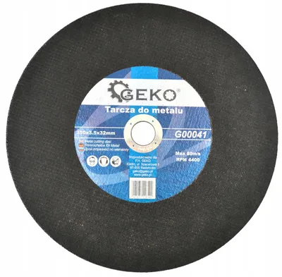 Image de Geko Disque Abrasif 350mm Coupe Métal Acier