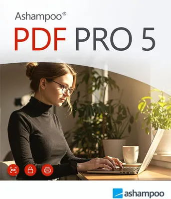 Produktbild von Ashampoo PDF Pro 5 | 1 PC | 1 Benutzer | Dauerlizenz | Windows | Download-Version