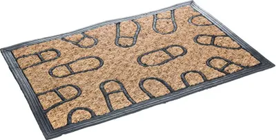 Produktbild von Fußmatte, Gummi-Kokosnuss Brilanz 40x60cm