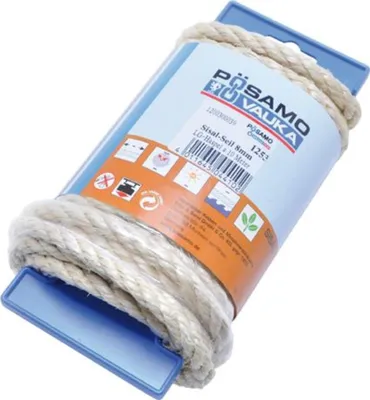 Produktbild von Sisal-Seil 8 mm x 10 m gedreht auf Haspel