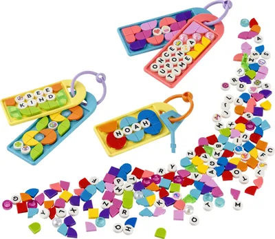 Produktbild von LEGO 41949 DOTS Taschenanhänger Kreativset für Kinder