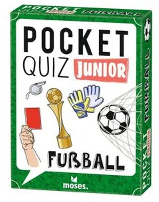 Produktbild von Pocket Quiz junior Fußball