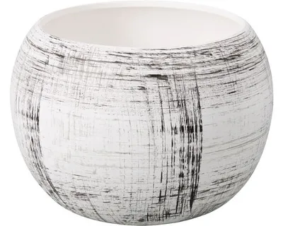 Immagine prodotto di Coprivaso in Vetroceramica Manes Grid Ø 11 cm bianco e nero