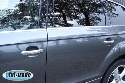 Obrázek produktu pro Chromované kliky dveří z nerezové oceli pro AUDI Q7 typ 4L rok 2005-2015