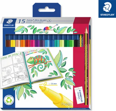 Image de STAEDTLER® 323 C15P Feutres triplus color, 15 pièces