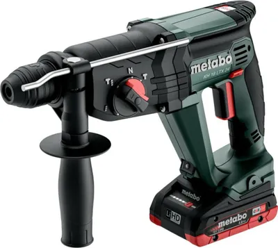 Produktbild von Metabo KH 18 LTX 24, SDS Plus, Schwarz, 2,4 cm, 1400 RPM, 2,1 J, 5200 BPM