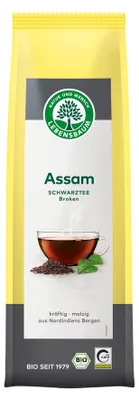 HERBATA CZARNA LIŚCIASTA ASSAM BIO 100 g - LEBENSBAUM