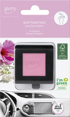 Produktbild von ipuro Essentials Autoduft Flower Bowl