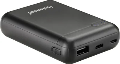 Immagine prodotto di Intenso Powerbank XS 10000, USB A + Tipo C, 3,1A, nero