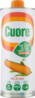 Produktbild von 6x Olio cuore olio mais aus italien Maissamenöl Maiskaimöl Maisöl Corn Oil 1Lt