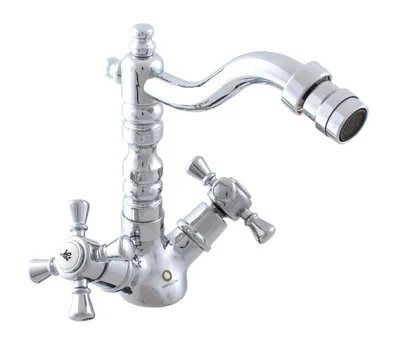 Obrázek produktu pro Slezák-RAV Vodovodní baterie bidetová Slezák RAV Morava Retro MK320/9 Barva: chrom, Rozměr: 3/8''