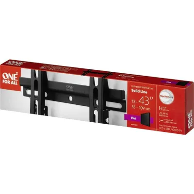 Produktbild von One for All TV Wandhalterung 43 Solid Flat