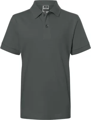 Produktbild von James & Nicholson Poloshirt Classic Junior,Gr. L,graphit
