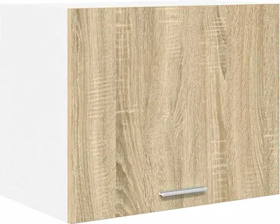Produktbild von Hängeschrank mit Speicher Sonoma-Eiche und Weiß 50 x 31 x 40 cm