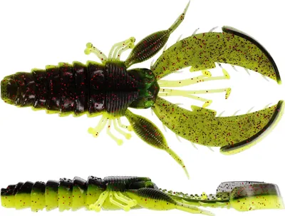 Zdjęcie produktu dla Westin CreCraw Creaturebait 14cm 32g Black/Chartreuse