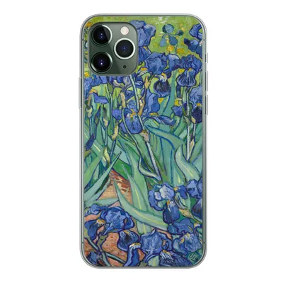 Produktbild von MuchoWow® Handyhülle Schutzhülle Hülle für iPhone 11 Pro Schwertlilien - Vincent van Gogh Silikon Softcase Handy Hülle - Handy