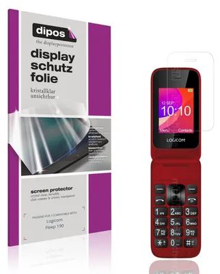 Image de 4x Film de protection d'écran pour Logicom Fleep 190 protecteur clair dipos