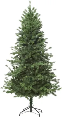 Produktbild von Weihnachtsbaum - Künstlicher Tannenbaum - Höhe 180 cm - Durchmesser 90 cm - 696 Zweige - PE+PVC - Klappbarer Ständer - Ohne Beleuchtung