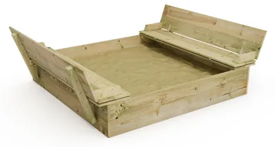 Produktbild von WICKEY Sandkasten Flippey 150x165cm