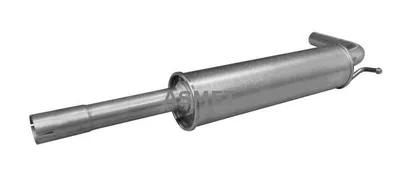 Produktbild von ASMET 21.015 Mittelschalldämpfer Schalldämpfer für VW POLO (9N) für SEAT Ibiza III Schrägheck (6L) für SKODA Fabia I Combi (6Y5) FABIA (6Y2)