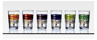 Produktbild von Orientalisches Tee-Glas Set - 6 Gläser