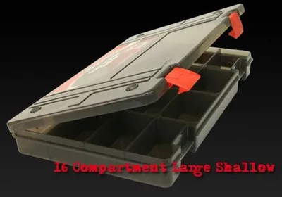 Produktbild von Fox Rage Stack 'N' Store Lure Box 16 Comp Large Shallow