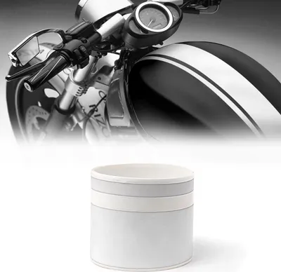 Produktbild von Stripes Klebestreifen für Moto 2 Fäden Weiß 80 mm x 2 mt