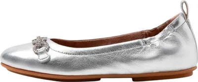 Produktbild von Fit Flop - "Allegro" Glitzer Ballerinas für Damen GT10955 (41 EU) (Silber)