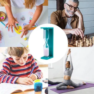 Produktbild von Sanduhr zum Zähneputzen 2 Minuten – Eckiges Design