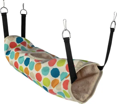 Zdjęcie produktu dla Tunel wiszący Flamingo Fizi, wymiary: 44 x 14 x 14 cm