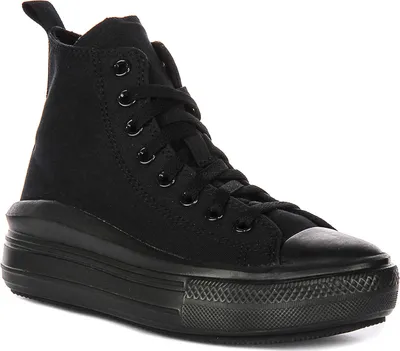 Productafbeelding van Converse A03668C, zwart, voor kinderen – maat 3.5 UK - 36 EU - 4 US / Zwart